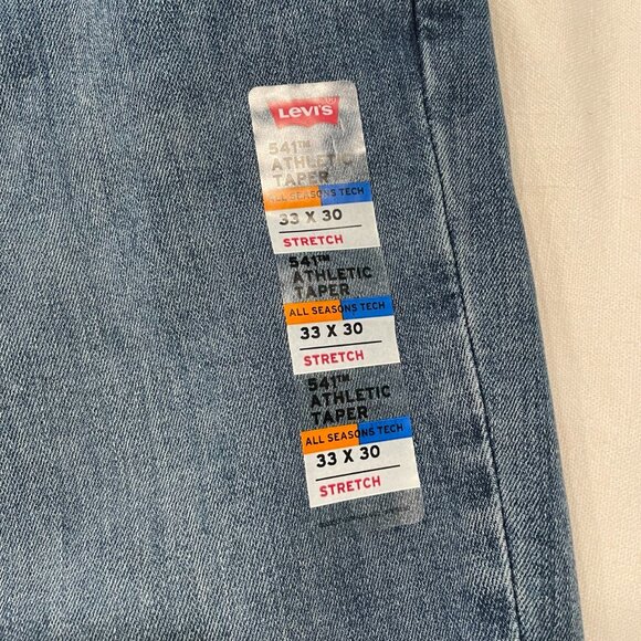 NWT  33x30 Mens Levi's 541 Athletic Taper Jeans - Picture 6 of 6